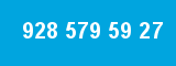928 579 59 27 928 579 59 27